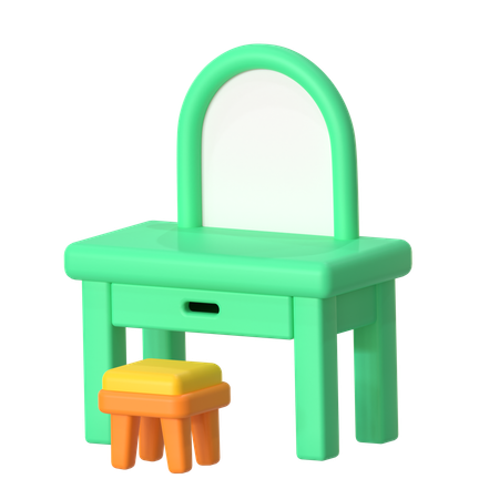 Mettre la table  3D Icon