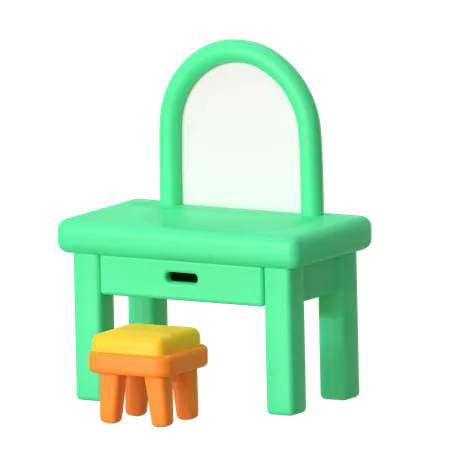 Mettre la table  3D Icon