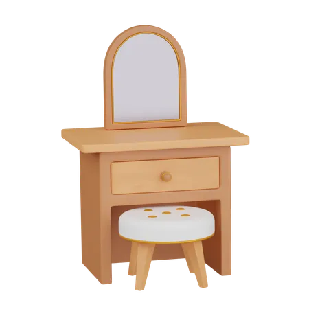 Mettre la table  3D Icon