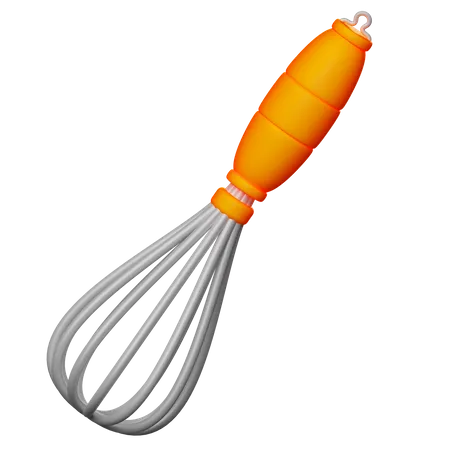 Coil Whisk  3D Icon