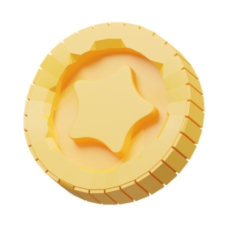 동전  3D Icon