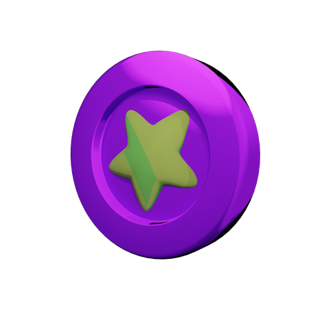 동전  3D Icon