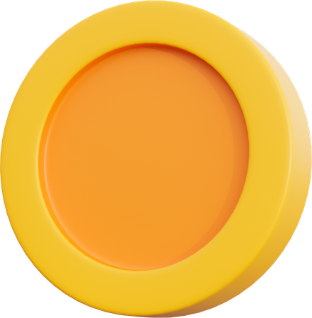 동전  3D Icon