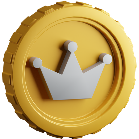 コイン  3D Icon