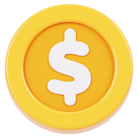 Coin  3D Icon