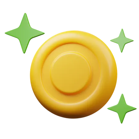 동전  3D Icon