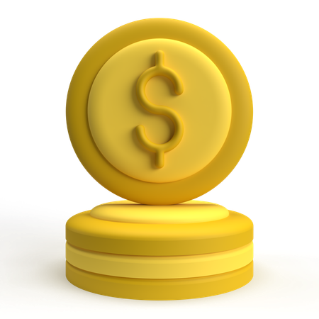 Coin  3D Icon