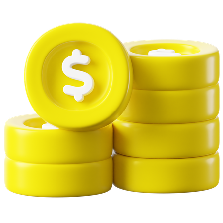 Coin  3D Icon