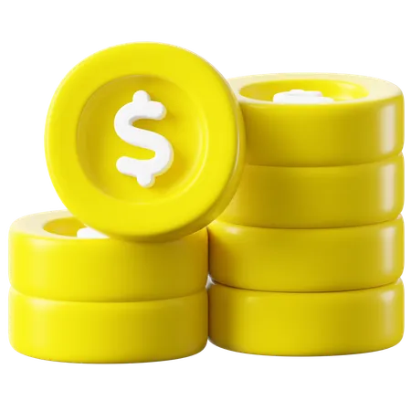 Coin  3D Icon