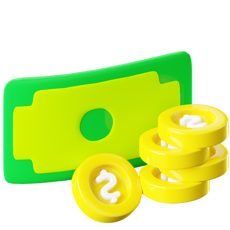 Coin  3D Icon