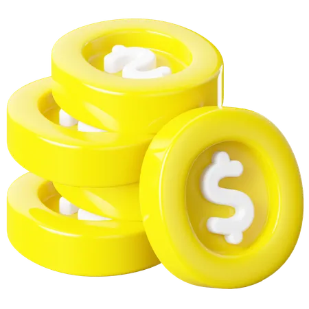 Coin  3D Icon