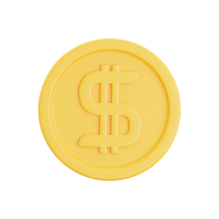 Coin  3D Icon