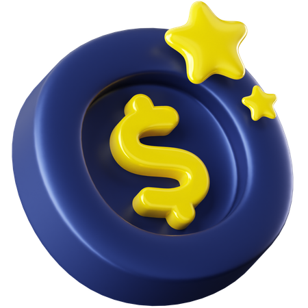 Coin  3D Icon