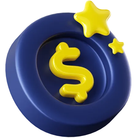 Coin  3D Icon