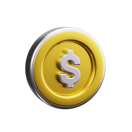Coin  3D Icon