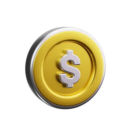 Coin  3D Icon