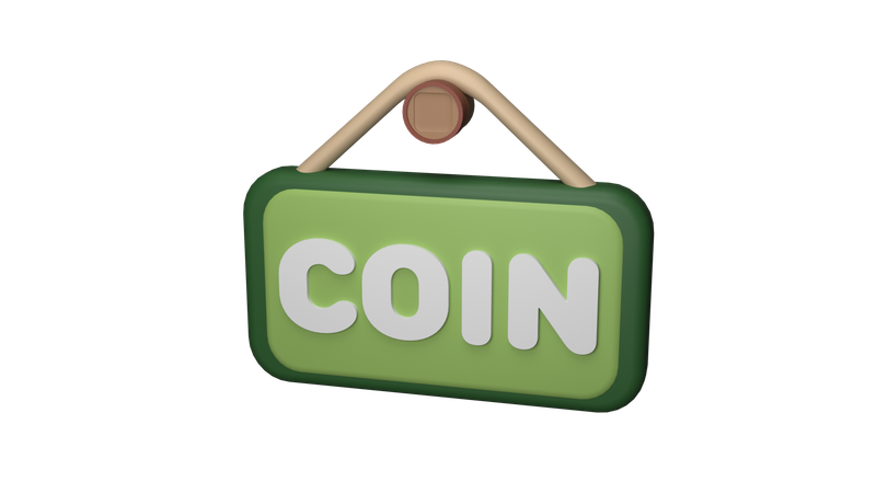 COIN  3D Icon