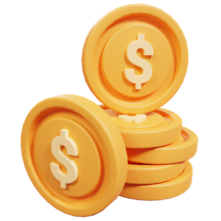 Coin  3D Icon