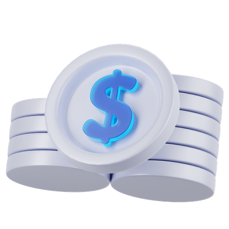 Coin  3D Icon