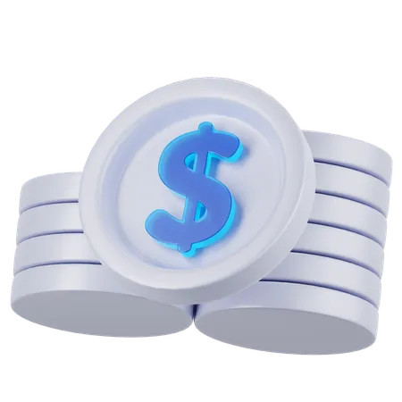 Coin  3D Icon