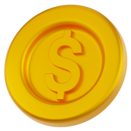 Coin  3D Icon