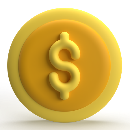 Coin  3D Icon