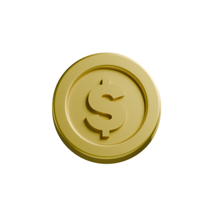 Coin  3D Icon