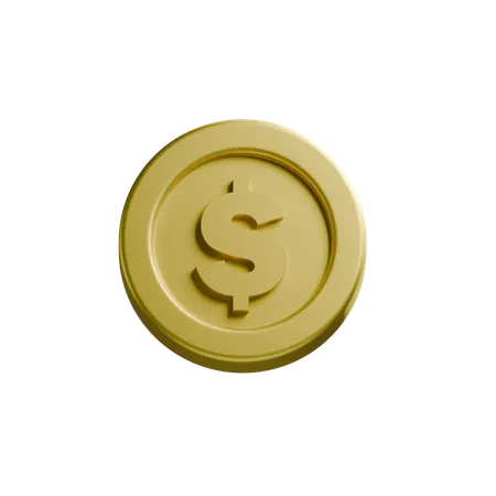 Coin  3D Icon