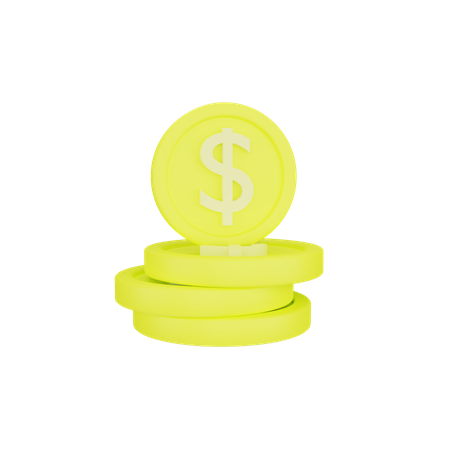 Coin  3D Icon