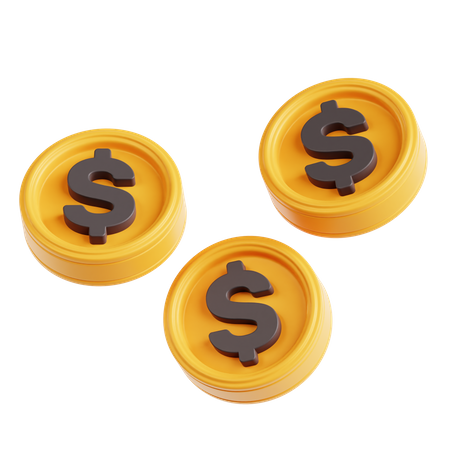 Coin  3D Icon