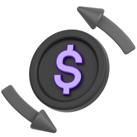 Coin  3D Icon
