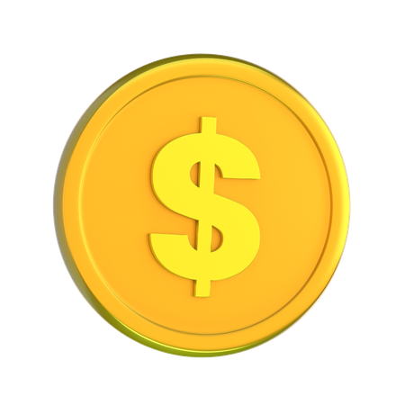 Coin  3D Icon