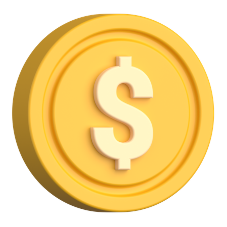 Coin  3D Icon