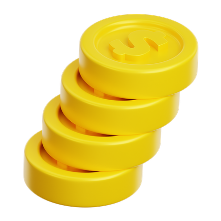 Coin  3D Icon