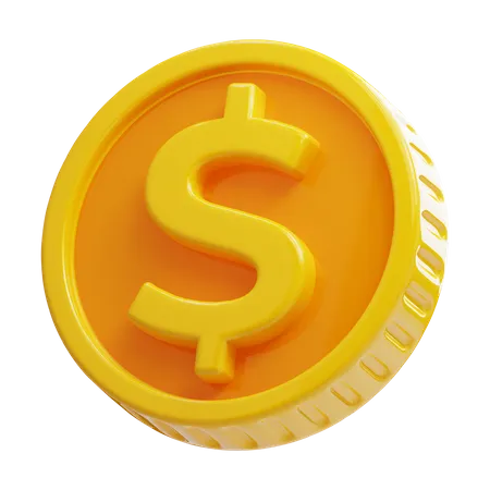 Coin  3D Icon