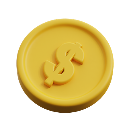 Coin  3D Icon