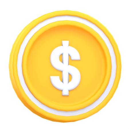 Coin  3D Icon