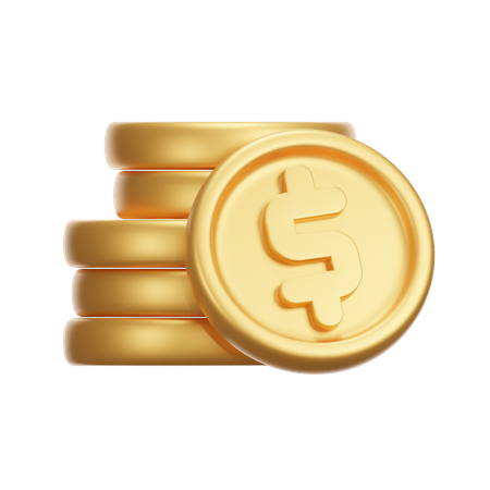 Coin  3D Icon