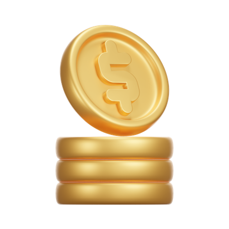 Coin  3D Icon