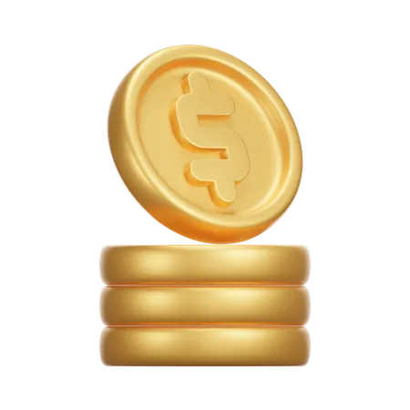 Coin  3D Icon