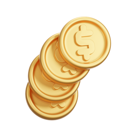 Coin  3D Icon