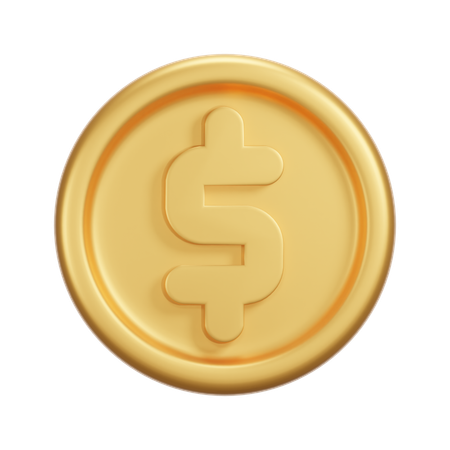 Coin  3D Icon