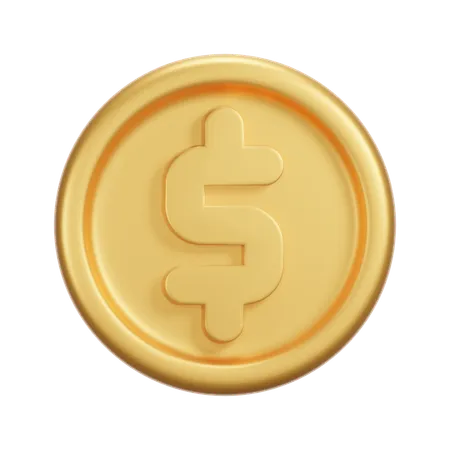 Coin  3D Icon