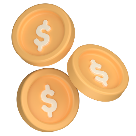 Coin  3D Icon