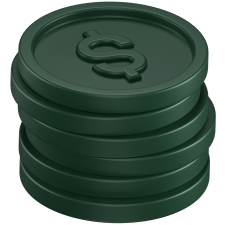 Coin  3D Icon