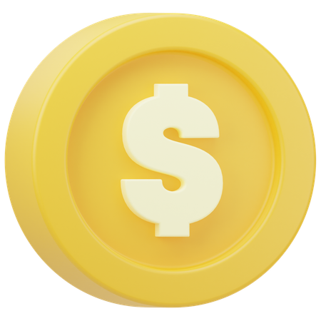 Coin  3D Icon