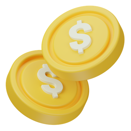 Coin  3D Icon