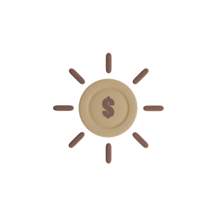Coin  3D Icon