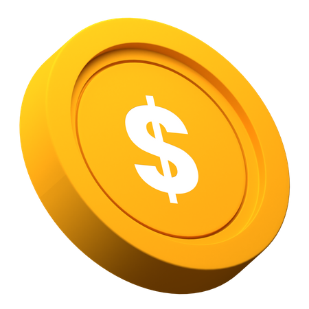 Coin  3D Icon