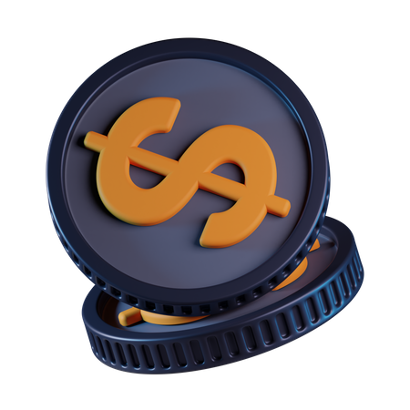 Coin  3D Icon